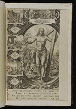 Der auferstandene Christus mit dem Kreuz