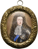 Miniaturporträt König William III. von England (reg.1689-1702)