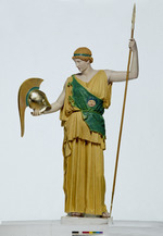 Athena Lemnia - Rekonstruktion als bemalte römische Marmorkopie