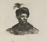 Büste eines Polen mit Federkappe