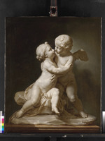 Amor und Psyche als Kinderputten