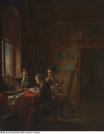 Meister an der Staffelei