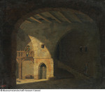 Innenhof in einem Gefängnis