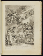 Papst Gregor der Große betet für die Seelen im Fegefeuer