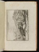 Schweres Geschütz mit Kugeln in Stellung