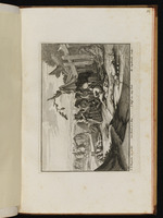 Ruhende Panduren mit Pferden