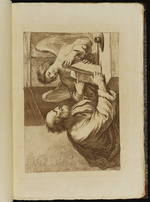 Der Apostel Matthäus mit Engel und einem Buch