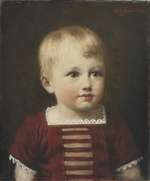 Porträt eines blonden Knaben