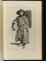 Savoyarde mit Kiepe auf dem Rücken