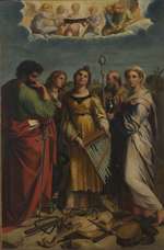 Kopie nach Raffaels "Hl. Cäcilie"