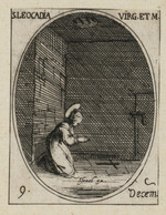 Die Hl. Leocadia, Jungfrau und Märtyrerin