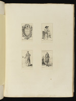 45. / 46. | Figures de Modes, dessinées et gravées à / l’eau forte. 8. Pieces.