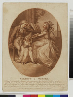 Lotte am Klavier mit Werter und dem Kind, in: Sorrows of Werter