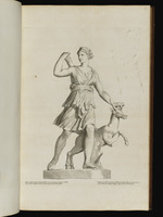 Statue der Diana als Jägerin