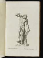 Statue eines Faun mit Cymbalum