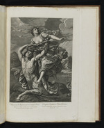 der Kentaur Nessos entführt Deianaira