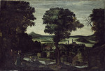 Landschaft mit Ansicht von Kassel