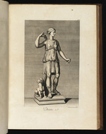 Statue der Diana als Jägerin