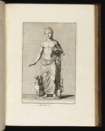 Statue des Apollo mit Leier und Tierwesen