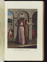 Der Bostangi-Bachi oder der Verwalter der Gärten, in festlichem Gewand