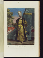 Der Janitscharen-Aga oder Befehlshaber der Janitscharen