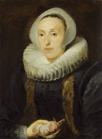 Bildnis einer Frau mit Rose