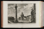 Ansicht der Piazza della Colonna Trajana