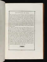 Text zum Stich "Das Ereignis auf dem Ball", mit Vignette