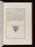 Text zum Stich "Ich nehme das gute Omen an", mit Vignette