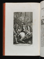 Der von den Dieben gefangengenommene Bauer wird vom Heiligen Benedikt befreit