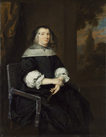 Bildnis einer Dame in Witwentracht