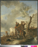 Der Marktbauer mit dem alten Schimmel