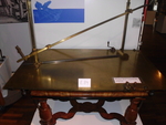 Höhenmesser und Meßtisch, sog. Pantometrum, mit Gestell
