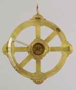 einfacher Theodolit, sog. Hollandkreis, für Stativ