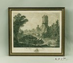 Landschaftsbild, Felsenburg "Parthie des Weißensteins bei Cassel"