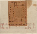 Kassel, Landgrafenschloß, Entwurf für den Wiederaufbau, Grundriß